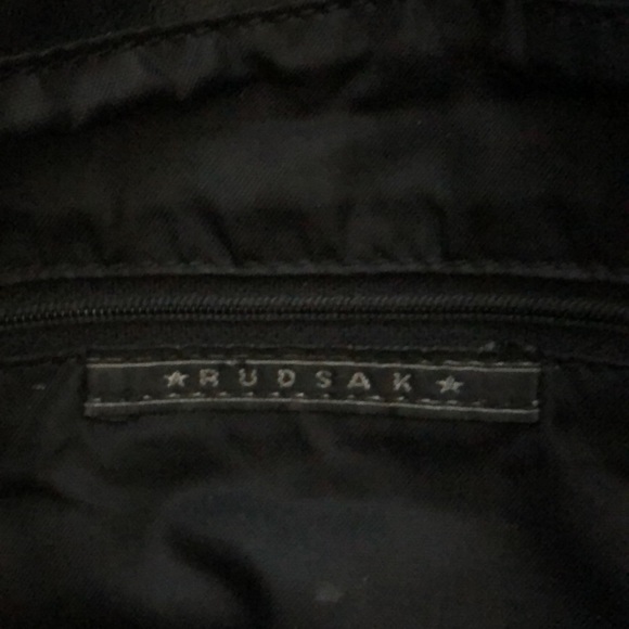 Rudsak✨Black Leather Messenger Bag - Picture 6 of 12